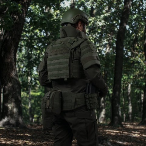 Плитоноска (PRO). Олива