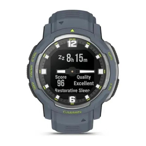 Смарт-годинник Garmin Instinct Crossover блакитний граніт