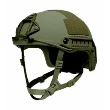 Шолом тактичний зелений NIJ IIIA (44mm) L