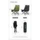 Стілець складаний Naturehike CNK2450JJ020, чорний