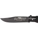 Ніж Old Bear Total Black M, 1.4060 steel, wood handle,, black