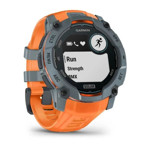 Смарт-годинник Garmin Instinct 3 (50 мм) Solar сутінковий/сонячний