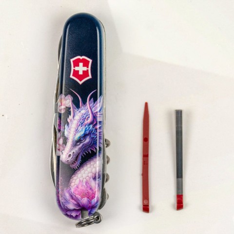 Ніж Victorinox Climber Zodiac 91мм,14функ ,Чарівний дракон