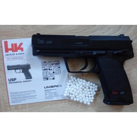 Страйкбольний пістолет Umarex Heckler & Koch USP .45 Gas Blowback