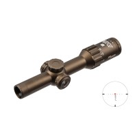 Приціл оптичний SIG Optics TANGO6T 1-6X24MM, 30MM, FFP, 556-762 HORSESHOE ILLUM, 0.2 MRAD, FDE