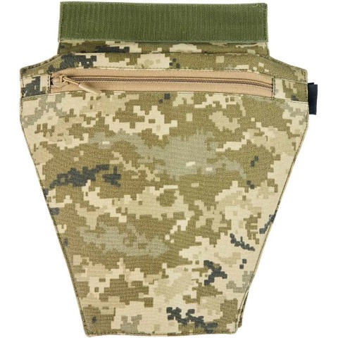 Защита паха и копчиковой зоны УкрТак с баллистическим пакетом. One size. Пиксель