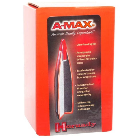 Пуля Hornady A-MAX .30 168 гр(10.88 г) 100 шт.