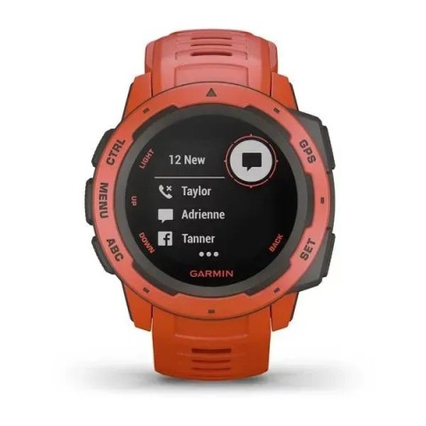 Смарт-часы Garmin Instinct Flame Red