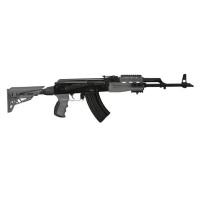 AK-47 / AK-74 Приклад / Thrust Stock Elite з демпфованою пластиною прикладу Scorpion Сірий ATI TactLite