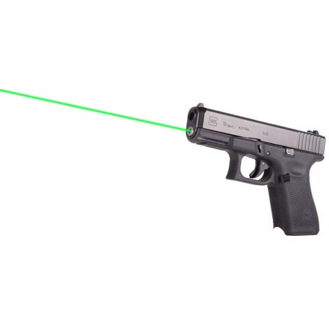 Целеуказатель лазерный LaserMax для Glock 19 Gen5 зеленый