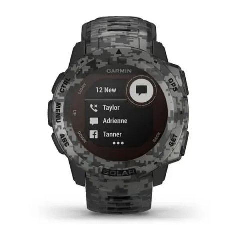 Смарт-годинник Garmin Instinct Solar Camo Edition Graphite