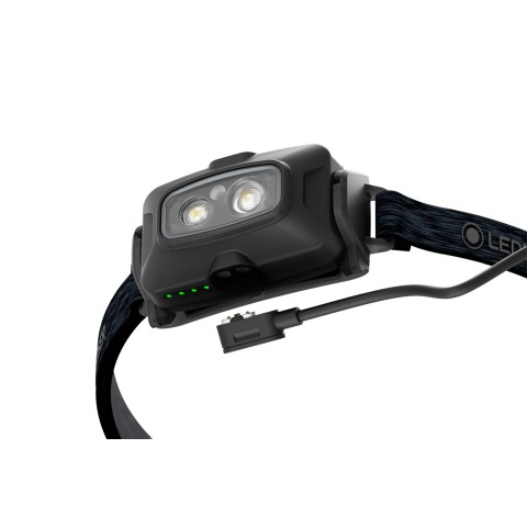 Налобный фонарь LedLenser HF4R CORE , заряжаемый, с режимом красного света, 500/300/120/20
