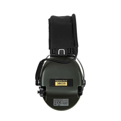 Активні навушники SORDIN Supreme Pro X, шкіряне наголов'я