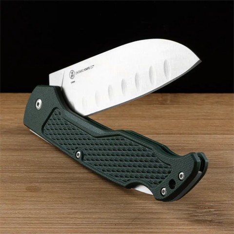 Нож Ontario Knife Camp Plus Santoku ц:green