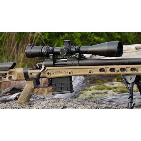 Ложа MDT HS3 для карабина Tikka T3 Short Action. Материал - алюминий. Цвет - песочный