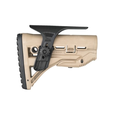 Щока регульована FAB для приклада GL-SHOCK з амортизатором, чорна