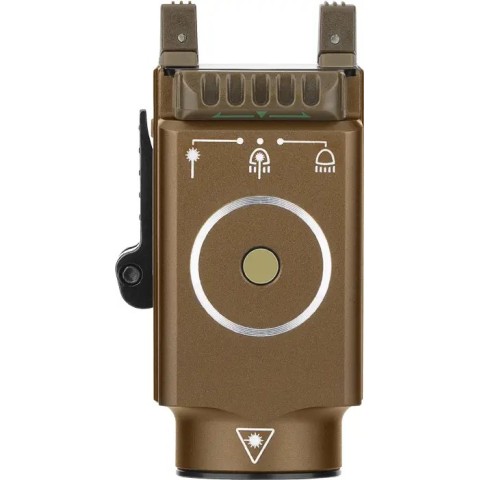 Ліхтар з ЛЦВ Olight Baldr S Green Laser Desert Tan