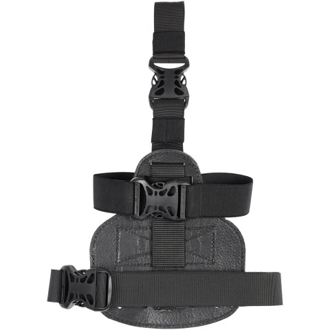 Кобура Ammo Key набедренная ILLEGIBLE-2 S ПМ Brown Hydrofob (жесткая основа)
