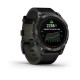 Смарт-часы Garmin epix Pro Gen 2 Sapphire Edition (47мм) карбоново-серые титановые DLC с черным кожаным ремешком