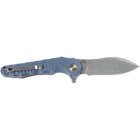 Нож CJRB Mangrove G10 Gray-blue