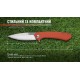 Нiж туристичний Adimanti by Ganzo (Skimen design) (8.5 см)  D2 / G10 червоний