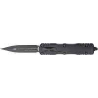 Нож Microtech Dirac Delta Double Edge Black Blade Tactical
