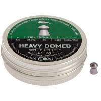 Пули пневм Coal Heavy Domed, 6,35 мм , 2,0г, 125шт/уп