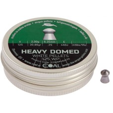 Пули пневм Coal Heavy Domed, 6,35 мм , 2,0г, 125шт/уп