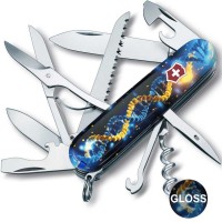 Ніж Victorinox Huntsman Ukraine 91мм,15функ ,ДНК Українця