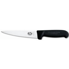 Нож кухонный разделочный Victorinox Fibrox 20 см, черный