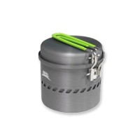 Набір туристичного посуду (каструля + сковорідка) BRS-TS19A, 1л, алюміній