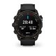 Смарт-часы Garmin Descent Mk3i (51 мм) карбоново-серые DLC титановые с черным силиконовым ремешком и Descent T2 Transceiver