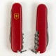 Ніж Victorinox Huntsman Mat 91мм,15функ,черв.мат,жовт.лого