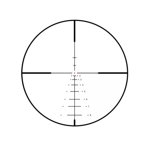 Приціл оптичний Bushnell R5 3-9x40 сітка DOA-LRH800 з підсвічуванням