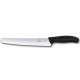 Ніж кондитерський Victorinox Swiss Classic 22см хвил чорн 6.8633.22B