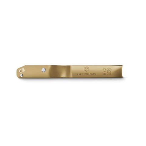 Овощечистка Victorinox REX Cashew, бледно-желтая, односторонняя гладкая РК