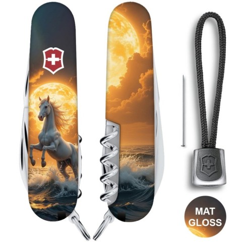 Складаний ніж Victorinox SPARTAN ZODIAC Величний кінь 1.3603.7.Z5230pk