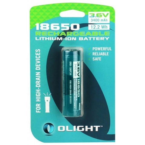 Аккумуляторная батарея Olight 18650 3.6V 3400 mAh