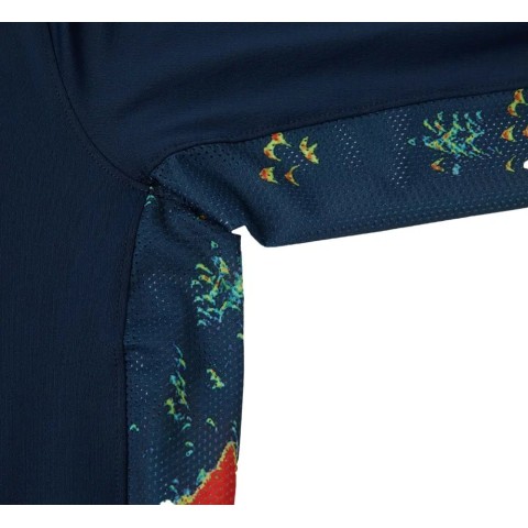 Реглан Pelagic Exo-Tech Hooded Fishing Shirt L Navy