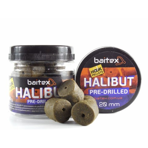 Пелет Baitex насадочний Halibut 20 мм (100г)