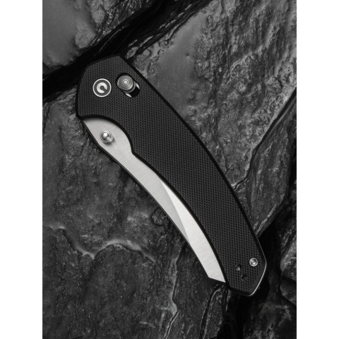 Ніж складаний туристичний Civivi Sixgill, (8.7 см) Nitro-V / G10 чорний