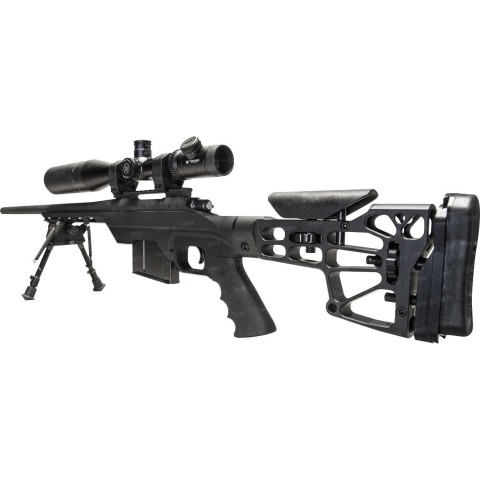 Ложа MDT LSS-XL для карабина Remington 700 Long Action. Материал - алюминий. Цвет - черный