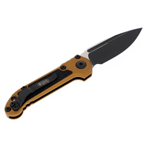 Нож Microtech L.U.D.T.,  чорний клинок, руків'я  tan