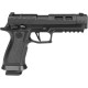 Пистолет пневм. Sig Sauer Air P320 Spectre Comp Blackout, 4,5 мм black