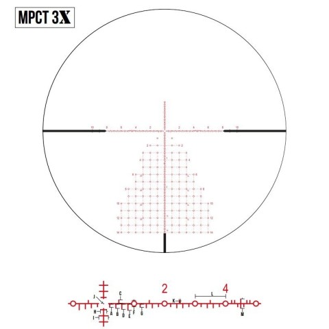 Прицел оптический ZCO 5-27x56 (36 мм) 10MIL FFP illum. MPCT3Х CCW