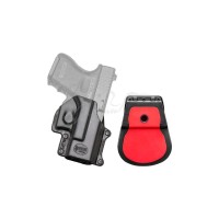 Кобура Fobus для Glock 26/27/28/33 з поясним фіксатором