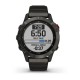 Смарт-часы Garmin fenix 6 Pro Solar Edition титановые углеродно-серые DLC с титановым DLC ремешком