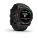 Смарт-часы Garmin fenix 7 Pro Sapphire Solar Edition карбоново-серые титановые DLC с черным ремешком