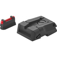 Целик и мушка LPA Sights Carry Sight, CZ 75 SP01 Shadow, мушка Red (оптоволкно)