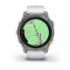 Смарт-часы Garmin epix Pro Gen 2 Sapphire Edition (47мм) титановые с ремешком цвета белого камня